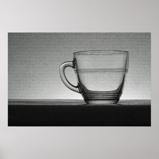 Poster Verre transparent rétroéclairé (Devant)