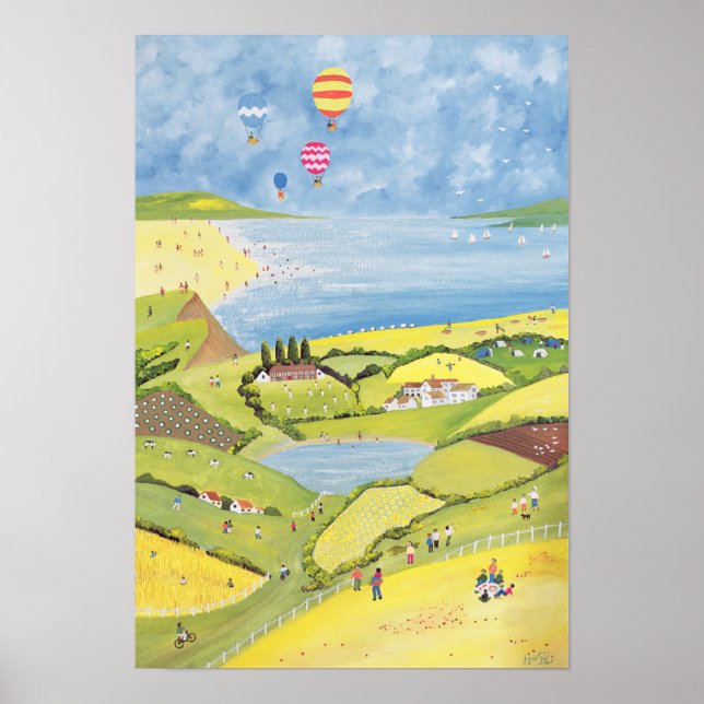 Poster Vers le haut et vers l'extérieur (Devant)