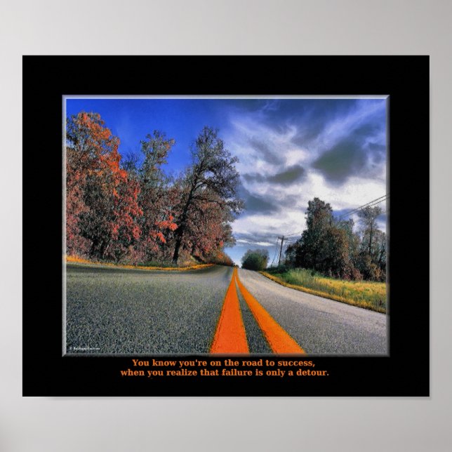 Poster Vers le succès (Devant)