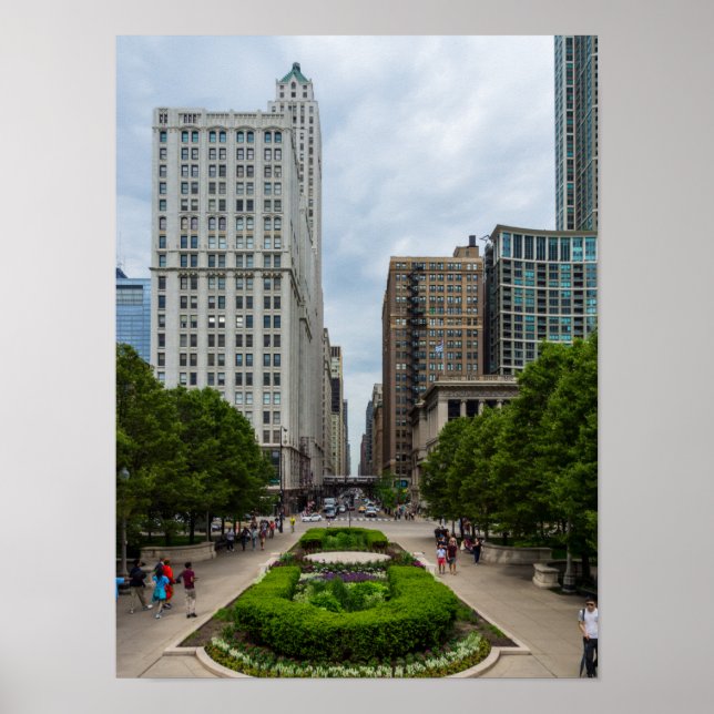 Poster Vers Washington Street (Devant)