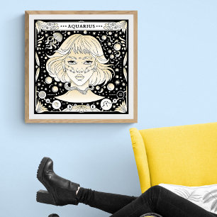 Poster Verseau : L'innovateur astral