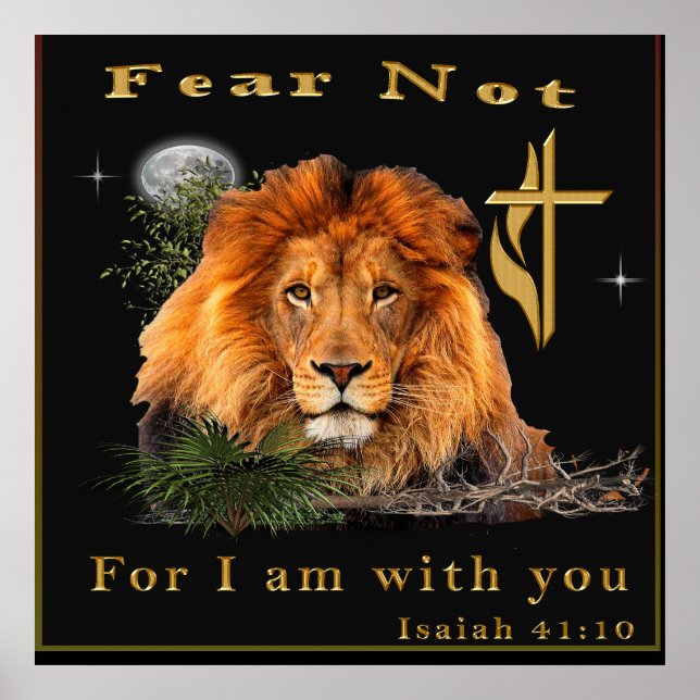 Poster verset de la Bible (Devant)