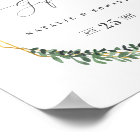 Vert aquarelle géométrique or