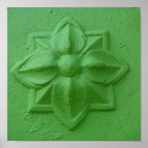 Poster Vert citron