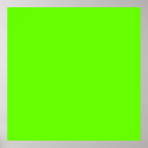 Poster Vert clair (couleur solide)