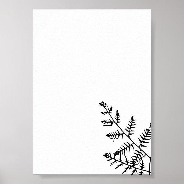 Poster vert de printemps  (Devant)