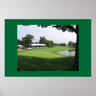 Poster Vert foncé