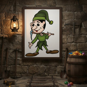 Poster vert nain