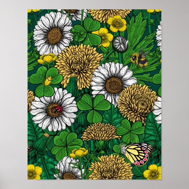 Poster Vert printemps (Devant)