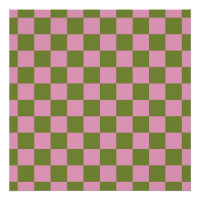 Vert rose À damiers En vichy Motif