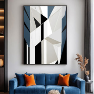 Poster Verticalité géométrique