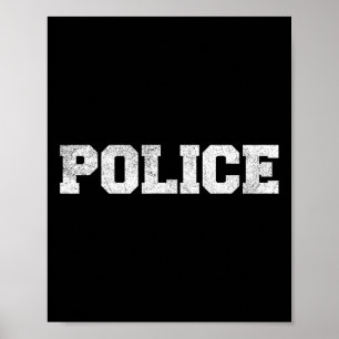 Poster Vêtements costumés de policier
