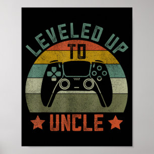Poster Vêtements de gamer pour annonce de grossesse, drôl