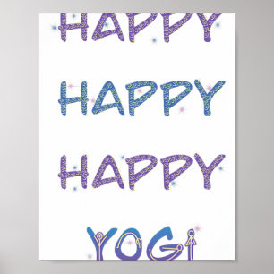 Poster Vêtements de yoga _1 