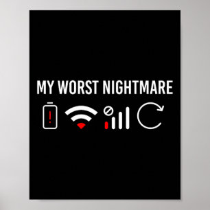 Poster Vêtements en ligne Ordinateur Vidéo Jeu Geek My Wo