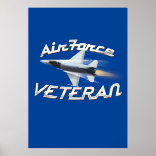Poster Vétéran de l'armée de l'air
