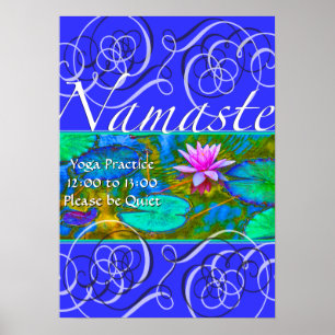 Poster Veuillez être pratique en matière tranquille de