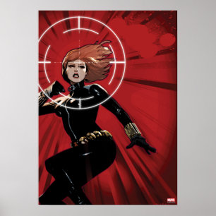Poster Veuve noire ciblée