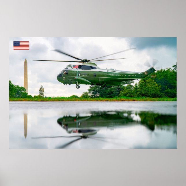 POSTER VH-3D SEA KING (Devant)