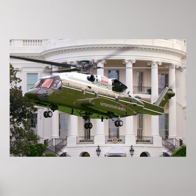 POSTER VH-92A PATRIOT MARINE ONE (Devant)
