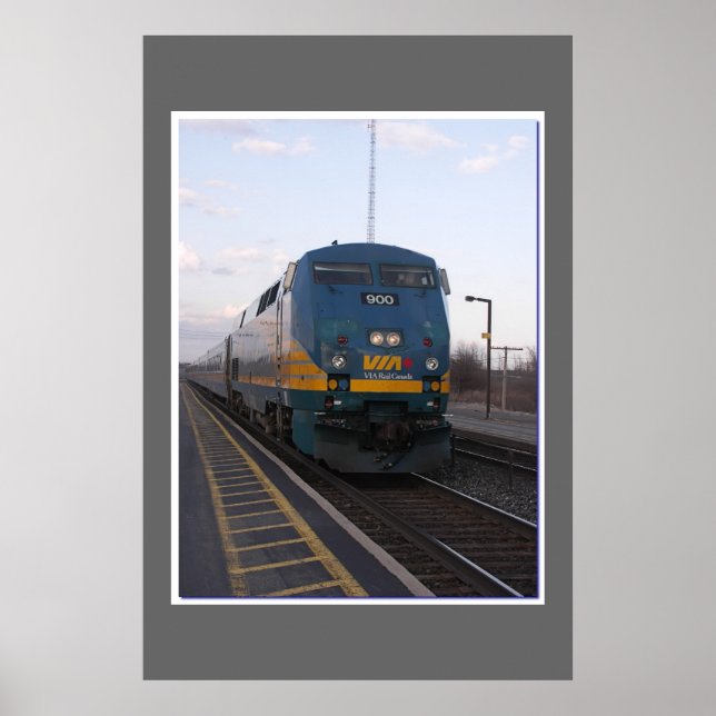 Poster Via Rail (Devant)