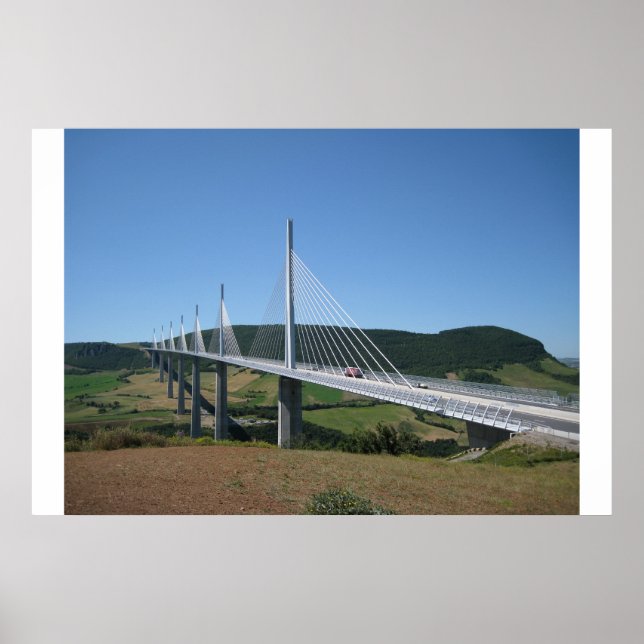 Poster Viaduc de Millau (Devant)