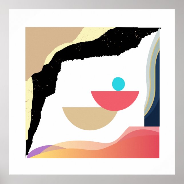 Poster "Vibes Boho Ethereal : Un design esthétique intemp (Devant)