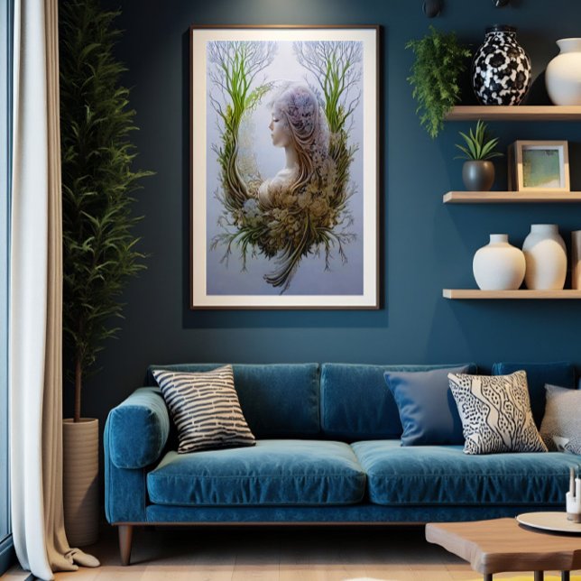 Poster Vibes de fées forestières (Créateur téléchargé)