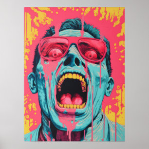 Poster Vibes de fête : l'esprit du rock