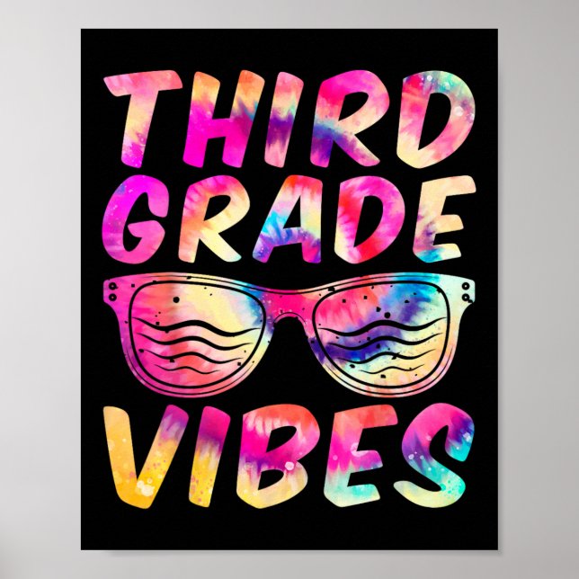 Poster Vibes De Niveau Premier Jour Des Enfants De 3E Ann (Devant)