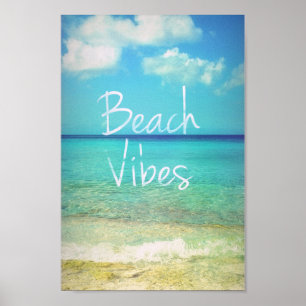 Poster Vibes de plage