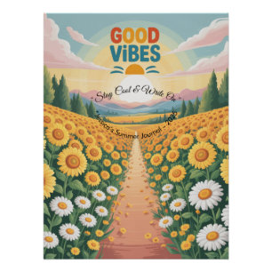 Poster Vibes d'été Carnet tropical