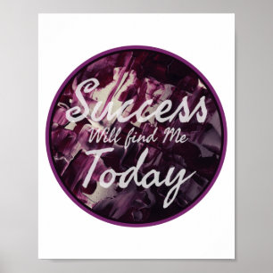 Poster vibes positives affirmations sur l'acceptation de 