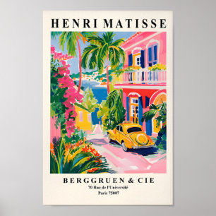 Poster Vibes Roses Matisse Art, Décor De Plage, Mur Prépp