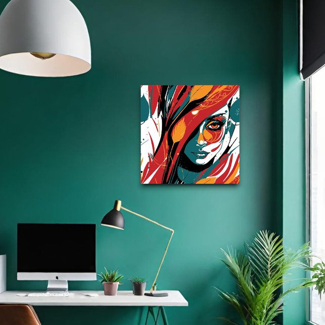 Poster Vibes vibrantes (Créateur téléchargé)