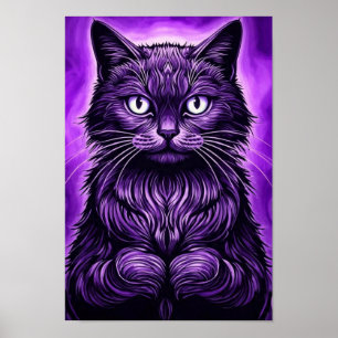Poster Vibes violettes