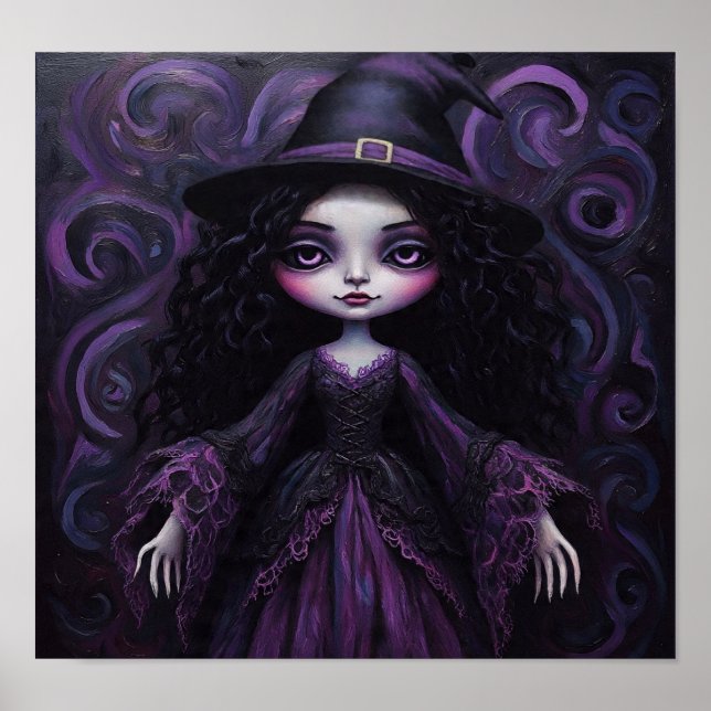 Poster Vibes violettes (Devant)