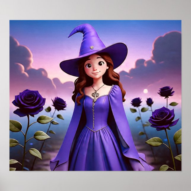 Poster Vibes violettes (Devant)