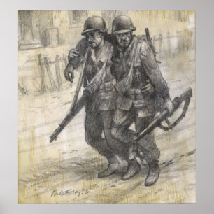 Poster Victime de la mine Schu