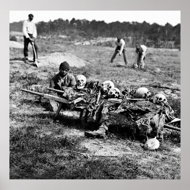 Poster Victimes de Cold Harbour : 1865 (Devant)