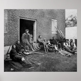 Poster Victimes de la guerre civile, 1864