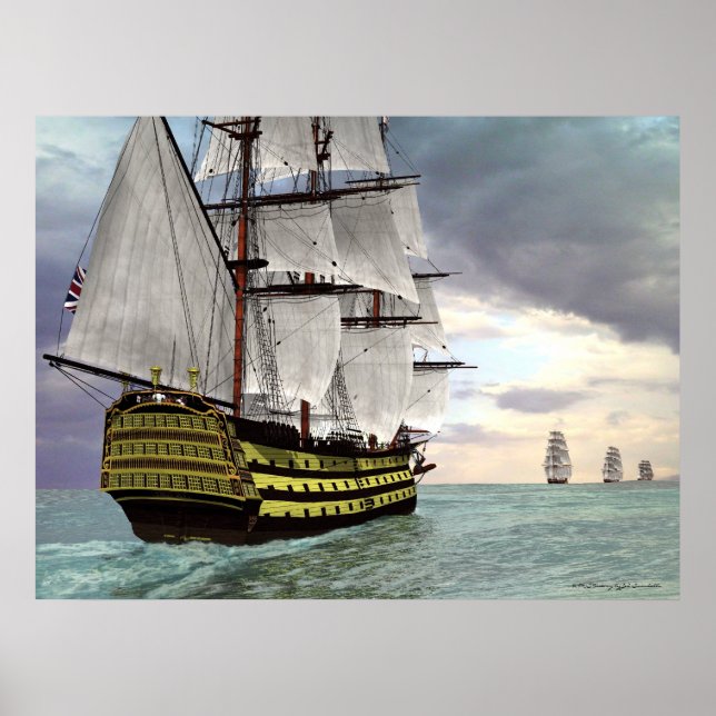 Poster Victoire de H M S (Devant)