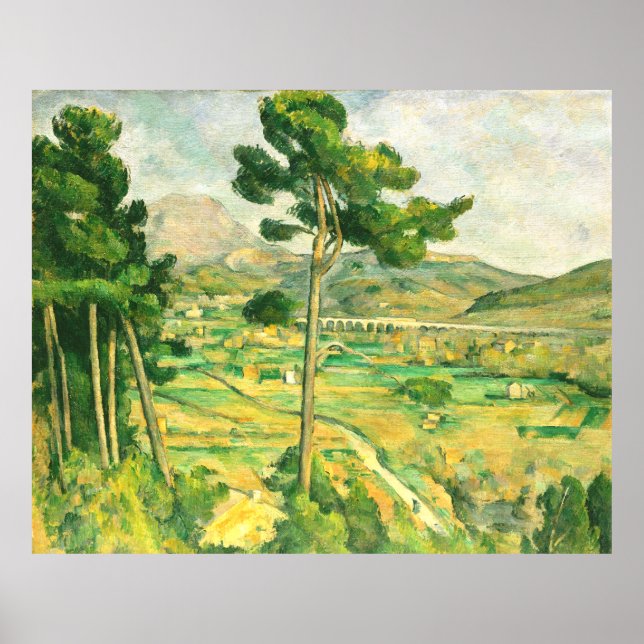 Poster Victoire et Viaduc Paul Cezanne (Devant)