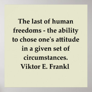 Poster victor frankl citation