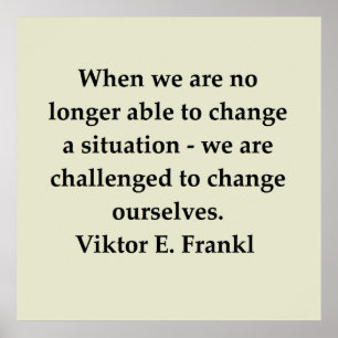 Poster victor frankl citation
