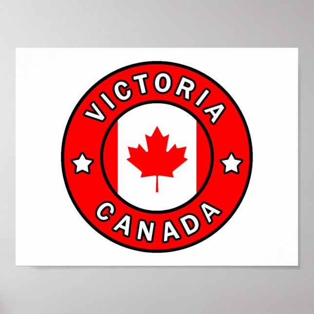 Poster Victoria Canada (Devant)