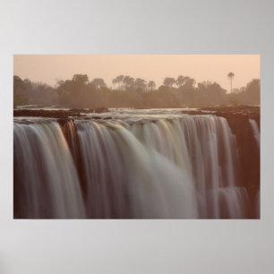 Poster Victoria Falls Surise