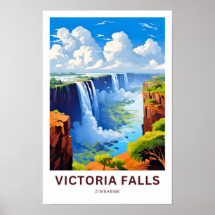 Poster Victoria Falls Zimbabwe