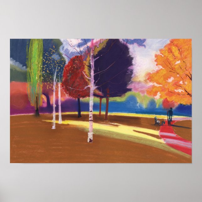 Poster Victoria Park Bath (Devant)