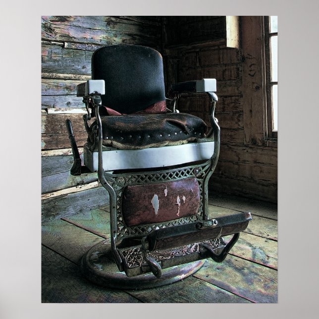 POSTER VICTORIAN BARBER (Devant)